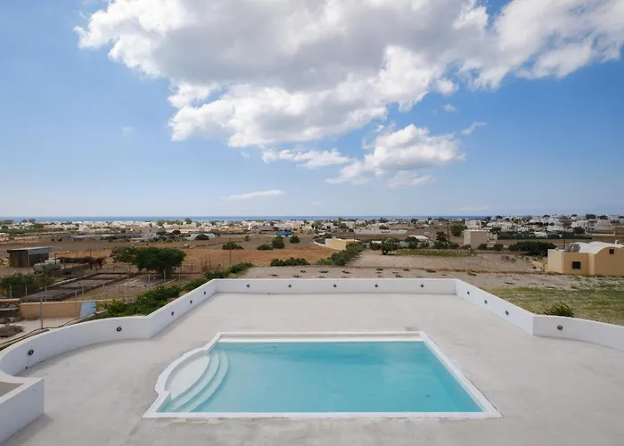 Private Evgenia With Swimming Pool Perissa (Santorini)